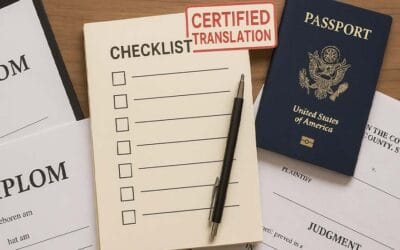 How to Prepare Documents for a Certified Court Translator – A Checklist for Clients