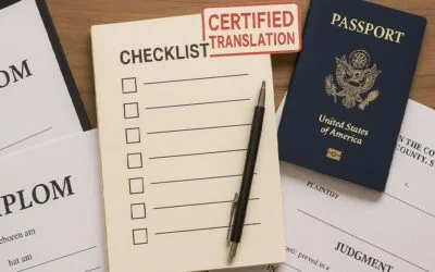 Kako pripremiti dokumente za sudskog tumača – checklist za klijente